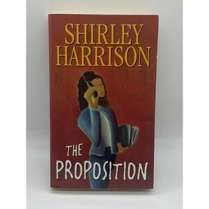 Shirley Harrison The Proposition Book Adult OS Red Good Romantic Suspense 1998